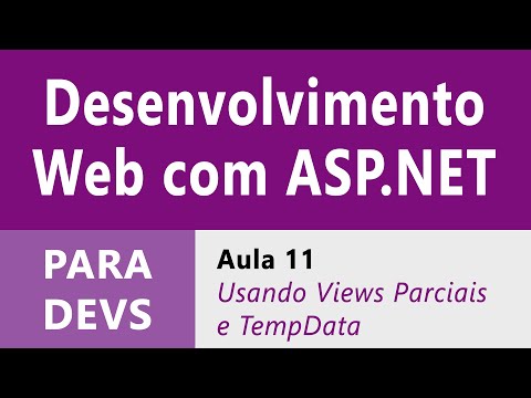 Vídeo: Podemos passar dados do controlador para visualizar usando TempData?