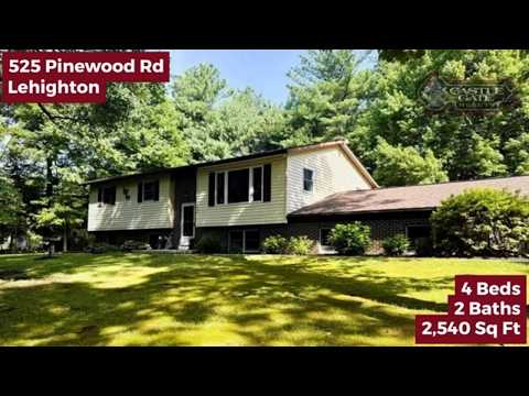 525 Pinewood Rd, Lehighton, PA home video tour