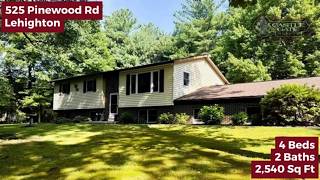 525 Pinewood Rd Lehighton PA | 4 Bedroom Home on 1.01 Acres