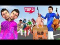 Two Heads Man Chicken Cooking Clay Stove Chicken Recipe Hindi Stories Hindi Kahani Comedy Collection