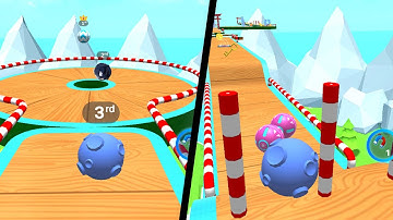 Sky Rolling Ball 3D - All Levels Gameplay Android, iOS #104 ( Level 93 - 104 )