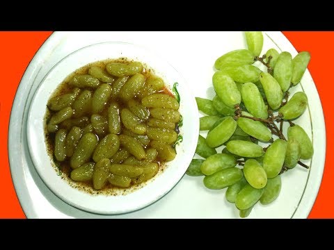 Angurer Chatni or Grape Chatni bengali style - আঙ্গুরের চাটনি  SIMPLE ranna Recipe