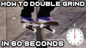 How to double grind in 60 seconds // Session Trick Tutorial 🛹