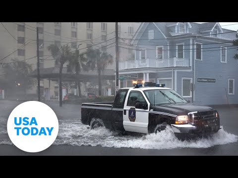 Watch: Ian makes landfall in South Carolina, via EarthCam | USA TODAY