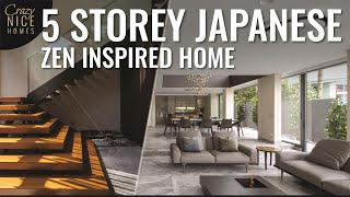 Living In A Multi-Million 5 Storey Landed With Modern Japanese Interior Design Landed Home Tour