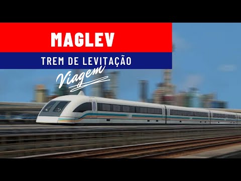 MAGLEV, O TREM de LEVITAÇÃO - SHANGAI / MAGLEV, the levitation train 🇨🇳