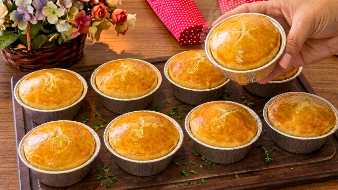 EMPADA DE QUEIJO SEM TRIGO! MUITO FÁCIL QUALQUER UM CONSEGUE FAZER