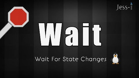 Wait | Write Your Own Shell | Part 5