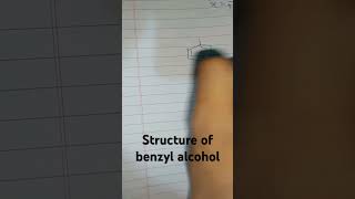 Structure of benzyl alcohol