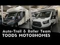 Auto-Trail And Roller Team At Todds Motorhomes