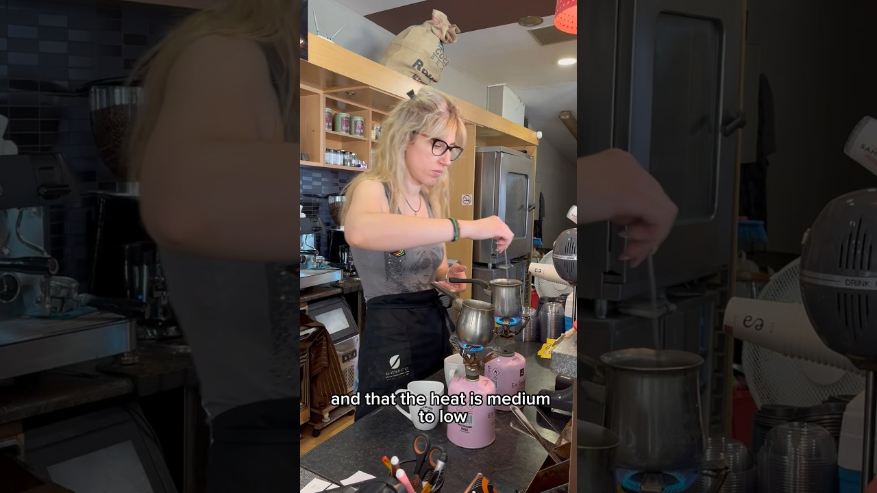 We ordered Greek coffee. What is it? 