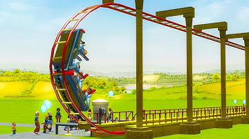 I Built a Roller Coaster That Goes 350,000 MPH - RollerCoaster Tycoon 3