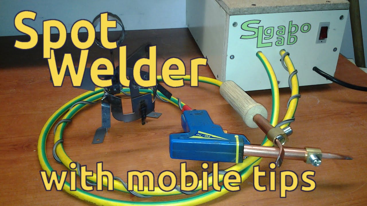 How to DIY Spot Welder 667Amper with mobile tips - build ...