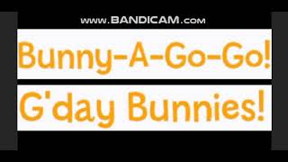 Bunnytown Episode Title Cards in Orange Billy Regula Font Part 2.