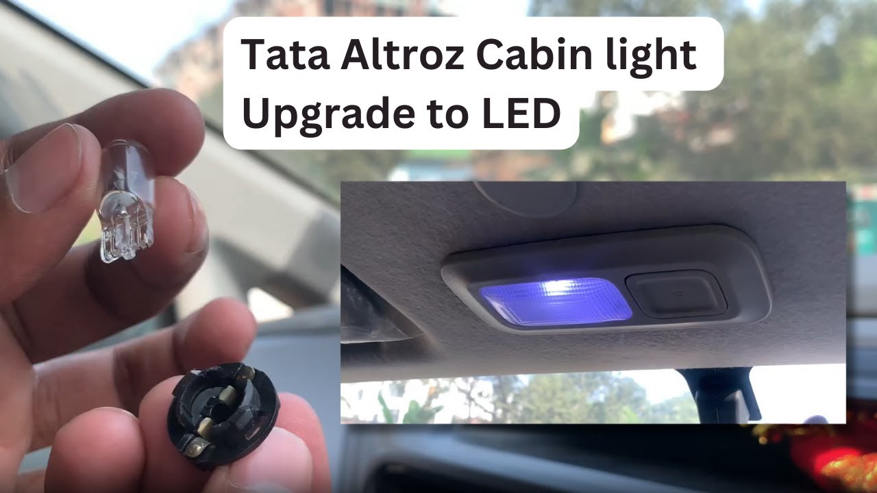 Tata Altroz Cabin Light Change to LED | DIY Guide - YouTube