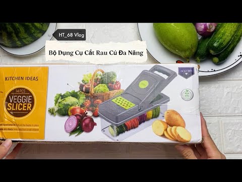 Video #5 Bộ Dụng Cụ Cắt Rau Củ Quả Đa Năng ???? - youtube