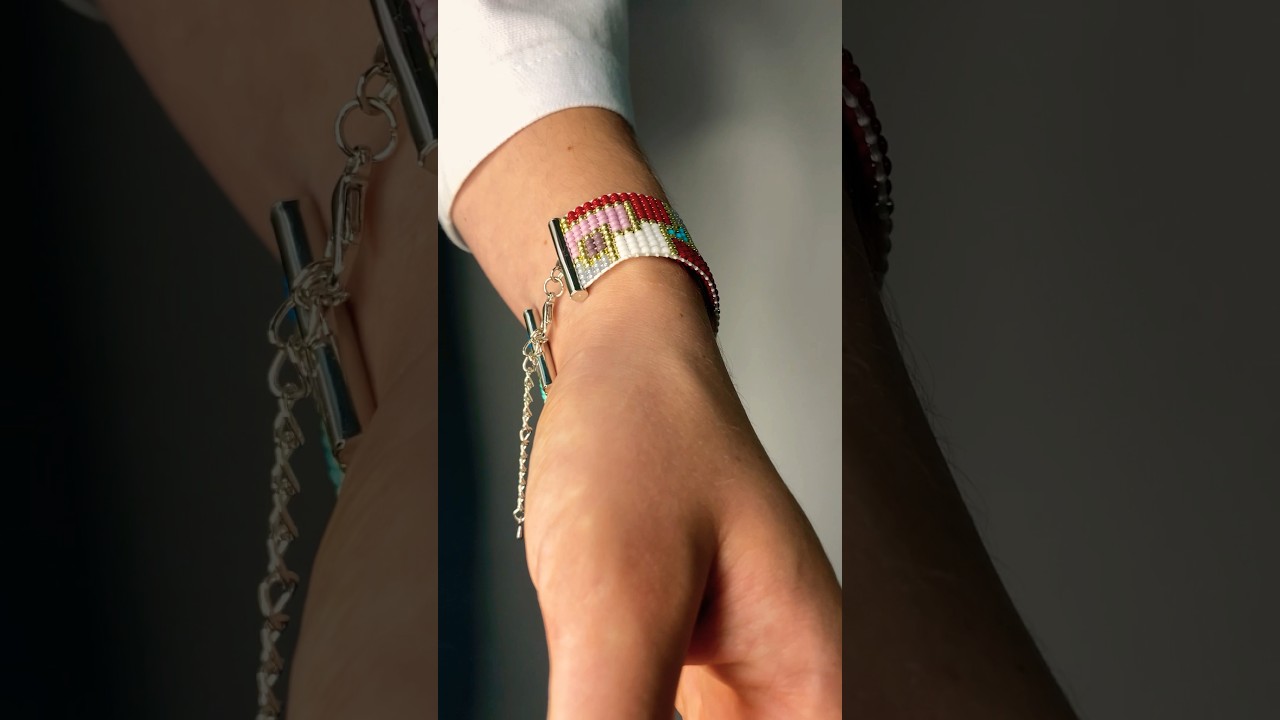 Браслет из бисера «Тетрис» и немного болтовнюшек💁‍♀️