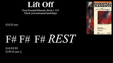 Lift Off (#12) from Essential Elements for Strings