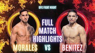 OMAR MORALES VS GABRIEL BENITEZ | FULL MATCH HIGHLIGHTS