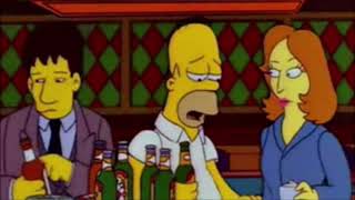 Mulder and Scully (The Springfield Files) on The Simpsons