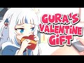 Gura gives you a valentinte day gift!