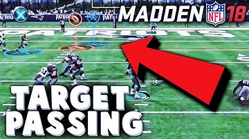 HOW TO USE TARGET PASSING FOR MADDEN 18!