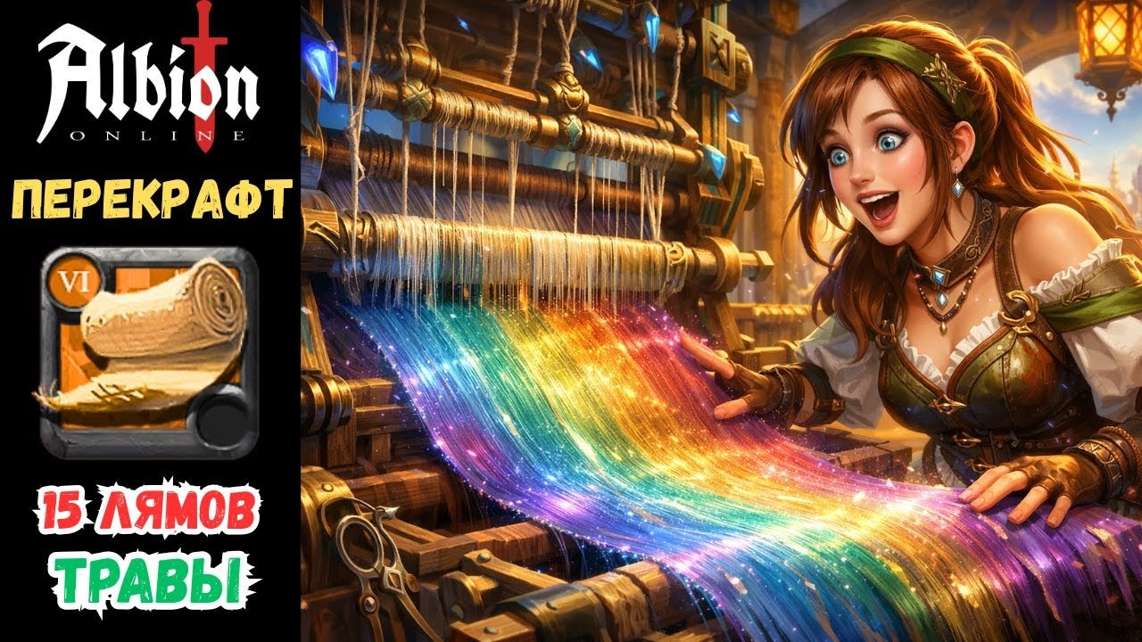 Первый ПЕРЕКРАФТ ТРАВЫ за 15 МИЛЛИОНОВ 💸 Заработал или сжёг всё? | Albion Online Ч1