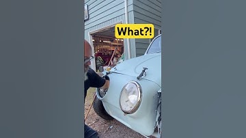 It’s not what you think! #vwbug #baja #bajabug #balls #headlights