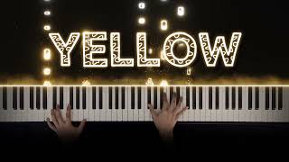 Coldplay - Yellow | Piano Cover with Strings (with Lyrics \u0026 PIANO SHEET)