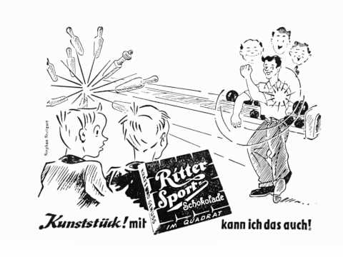 RITTER SPORT - Erste Werbung