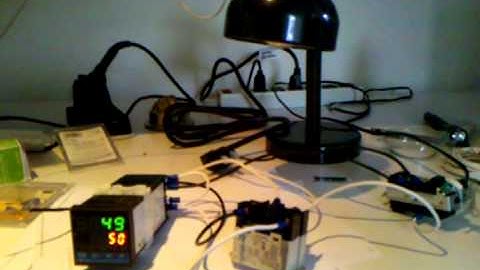 BBQ Smoker PID controller test