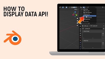How to Display Data API in Layer Window in Blender [easy]