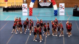 Norwegian Open 2014   All Girl Elite jr   ECT Eagles Fly
