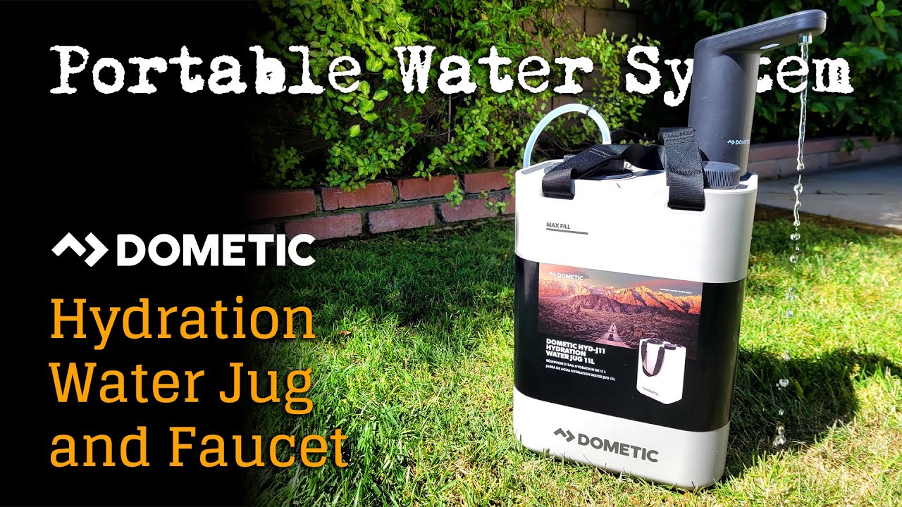 Portable Water System For Camping // Dometic Hydration Jug and Faucet 