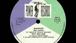 RIKY MALTESE - WARRIOR (NICE VERSION) (℗1986 / ©2010) chords