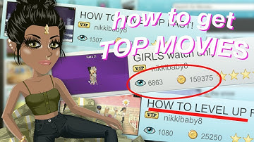 HOW TO GET TOP MOVIES ON MOVIESTARPLANET!!!