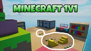 Fortnite MINECRAFT 1v1 Map! | Fortnite Creative