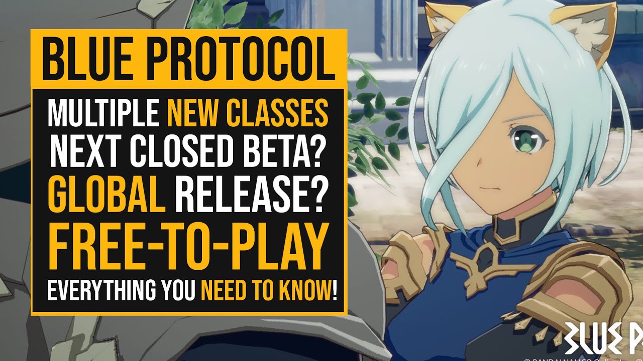 BLUE PROTOCOL ANNOUNCEMENT! Everything You Need to Know About the Upcoming  MMORPG! 