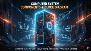 Computer System Components & Block Diagram | Complete Guide for UPSC, SSC Exams | 100% Exam-Oriented