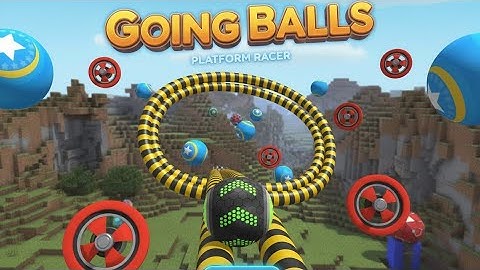 Going balls - Speedrun Gameplay racing with different different balls Android/iOS 🥎