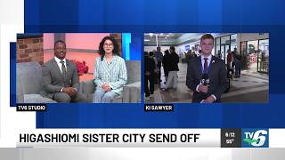 Higashiomi Delegates Departure