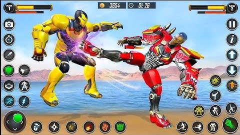 🤖Car & Jet Transformation Robot Fight Game | Flying Police Robot Game 2025 - Android Gameplay.Part 8