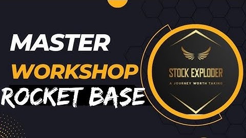 Rocket Base 🚀 Strategy __ STOCK EXPLODER New Master Workshop VCP 🔥 __ Rocket Base 🚀 | Tradinghills
