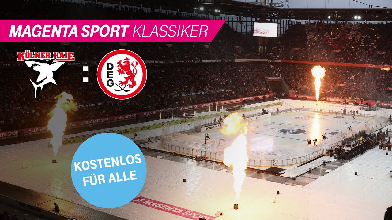 MagentaSport Klassiker DEL Winter Game 2019 Kölner Haie - Düsseldorfer EG