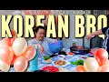 KOREAN BBQ PORK BELLY WRAPS + WAGYU STEAK FEAST AT HOME (COOKING + EATING) MUKBANG 먹방 EATING SHOW!