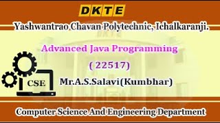TYCSE AJP UNIT 1 LECTURE 7