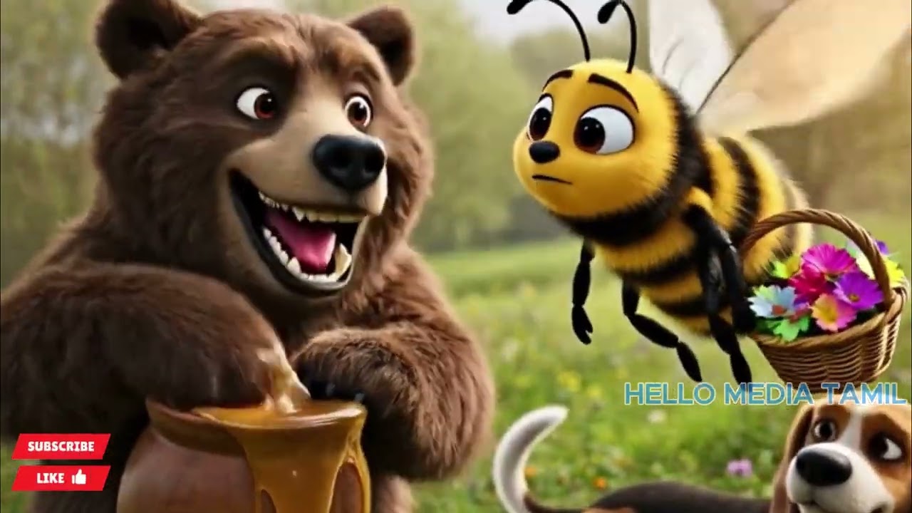 கட்டுப்பாட்டின் வெற்றி | Tamil Animal Moral Story | Kids Story in Tamil | Animated Story