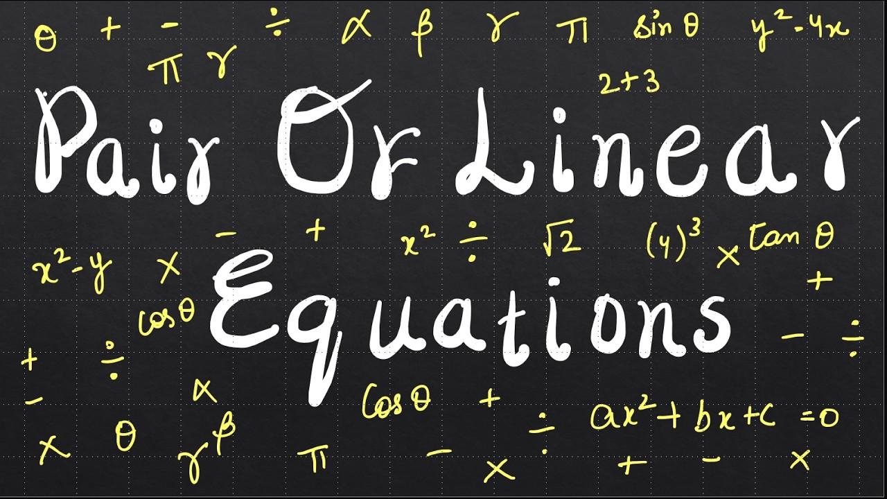 Pair of Linear Equation Part 2 | Class 10th | Chapter 3 | Substitution Method | Elimination Method