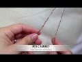 ミサンガの編み方 簡単 how to make friendship bracelets tutorial