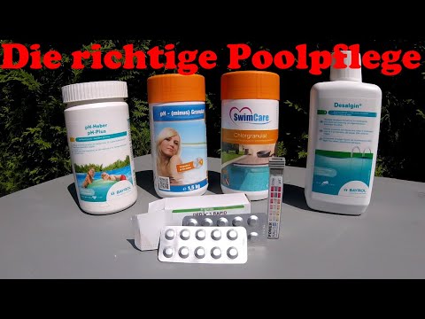 Video: Die richtige Pflege des Pools auf dem Land. Mittel zur Pflege des Pools im Land